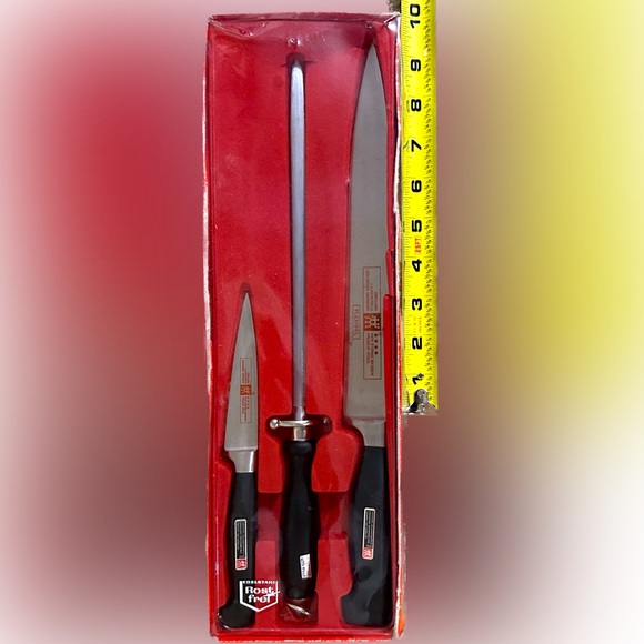 VTG Zwilling J. A. Henckels Solingen Germany Cutlery Kitchen knives KNIFE SET - Picture 5 of 7